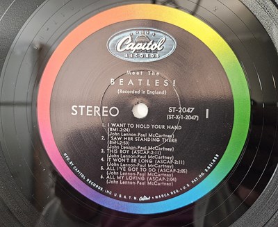 Lot 6 - THE BEATLES - MEET THE BEATLES LP (ORIGINAL US WEST COAST STEREO PRESSING - CAPITOL ST 2047- SUPERB COPY)