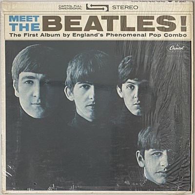 Lot 6 - THE BEATLES - MEET THE BEATLES LP (ORIGINAL US WEST COAST STEREO PRESSING - CAPITOL ST 2047- SUPERB COPY)