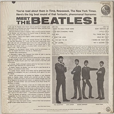 Lot 6 - THE BEATLES - MEET THE BEATLES LP (ORIGINAL US WEST COAST STEREO PRESSING - CAPITOL ST 2047- SUPERB COPY)
