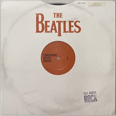 Lot 12 - THE BEATLES - TOMORROW NEVER KNOWS (2012 PROMO LP - APPLE 5099931975513)