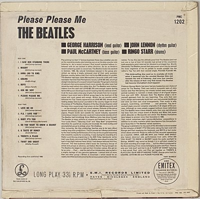 Lot 15 - THE BEATLES - PLEASE PLEASE ME LP (1ST UK BLACK AND GOLD - PMC 1202)