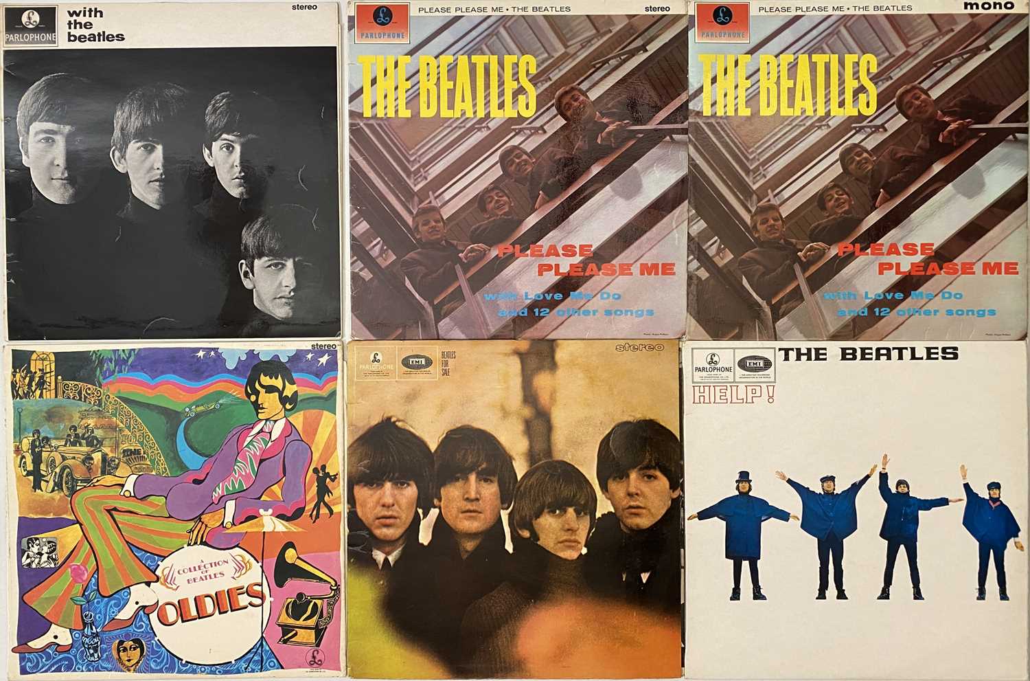 Lot 16 - THE BEATLES - STUDIO LP COLLECTION (INCLUDING ORIGINALS AND ONE BOX COPIES)