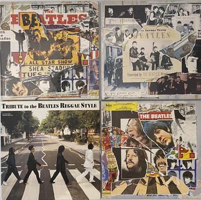 Lot 18 - THE BEATLES - ANTHOLOGIES (ORIGINAL PRESSINGS) PLUS BOX SET