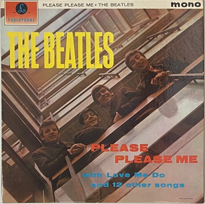 Lot 22 - THE BEATLES - PLEASE PLEASE ME LP (PMC 1202 - MONO 5TH PRESSING - Ex+/Ex+)