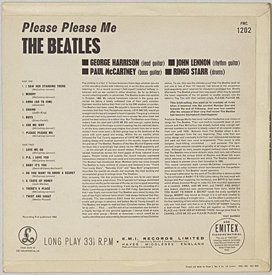Lot 22 - THE BEATLES - PLEASE PLEASE ME LP (PMC 1202 - MONO 5TH PRESSING - Ex+/Ex+)