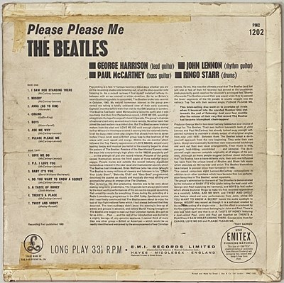 Lot 25 - THE BEATLES - PLEASE PLEASE ME LP (2ND UK BLACK & GOLD MONO COPY - PMC 1202)