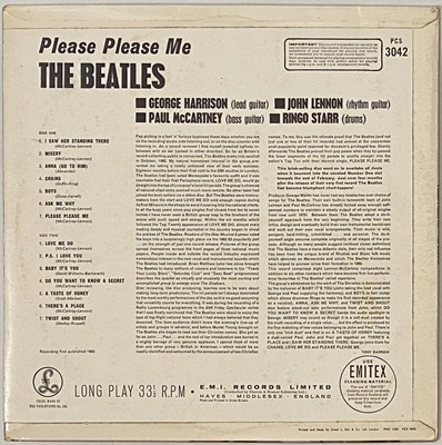Lot 40 - THE BEATLES - PLEASE PLEASE ME LP (UK STEREO 5TH - PARLOPHONE - PCS 3042)