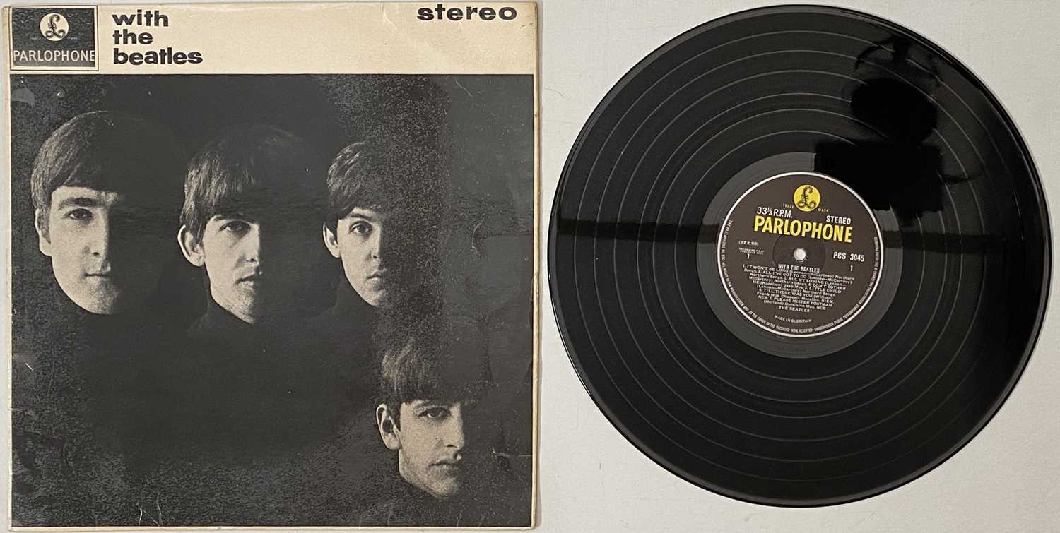 Lot 41 - THE BEATLES - WITH THE BEATLES LP (UK STEREO ORIGINAL - PARLOPHONE - PCS 3045)