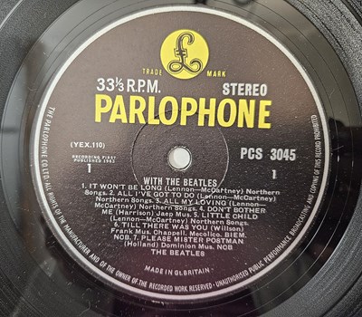 Lot 41 - THE BEATLES - WITH THE BEATLES LP (UK STEREO ORIGINAL - PARLOPHONE - PCS 3045)