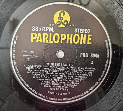 Lot 41 - THE BEATLES - WITH THE BEATLES LP (UK STEREO ORIGINAL - PARLOPHONE - PCS 3045)