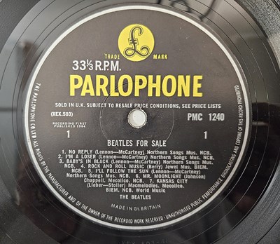 Lot 27 - THE BEATLES - BEATLES FOR SALE LP (ORIGINAL UK MONO COPY - PMC 1240 - EX/EX)