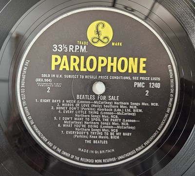 Lot 27 - THE BEATLES - BEATLES FOR SALE LP (ORIGINAL UK MONO COPY - PMC 1240 - EX/EX)
