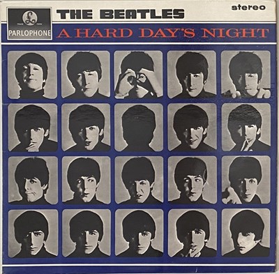 Lot 42 - THE BEATLES - A HARD DAYS NIGHT LP (UK STEREO - PARLOPHONE - PCS 3058)