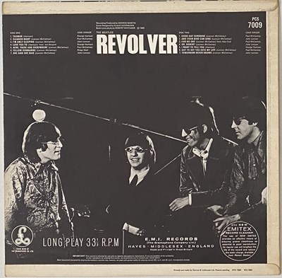 Lot 45 - THE BEATLES - REVOLVER LP (UK STEREO - PARLOPHONE - PCS 7009)