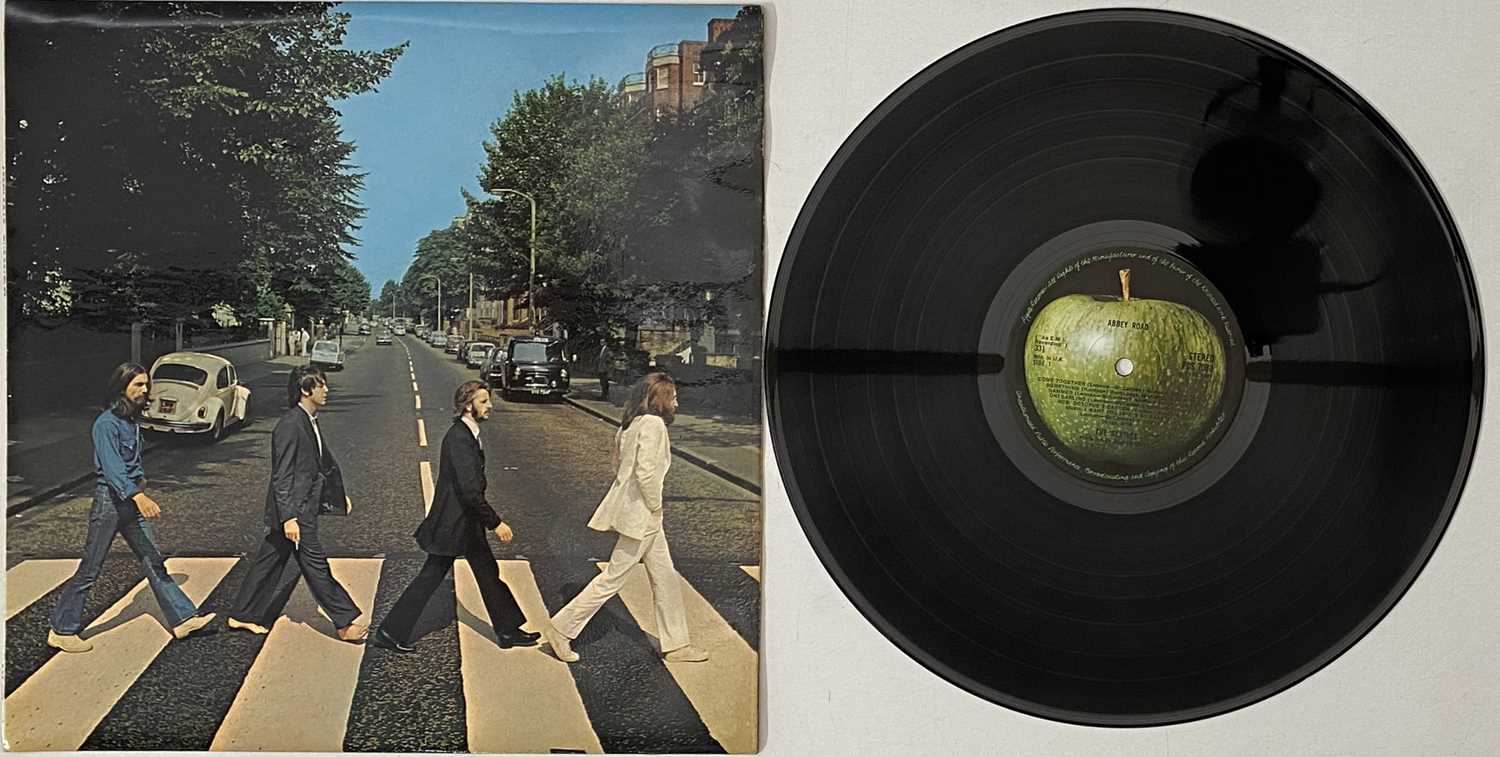 Lot 46 - THE BEATLES - ABBEY ROAD LP (UK STEREO - MISALIGNED APPLE SLEEVE - PCS 7088)