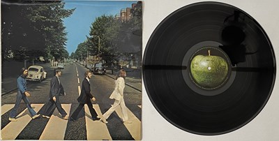 Lot 46 - THE BEATLES - ABBEY ROAD LP (UK STEREO - MISALIGNED APPLE SLEEVE - PCS 7088)