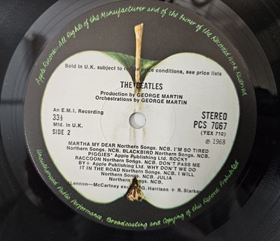 Lot 33 - THE BEATLES - WHITE ALBUM (EARLY UK STEREO COPY - PCS 7067/8 - Ex/Ex/Ex)