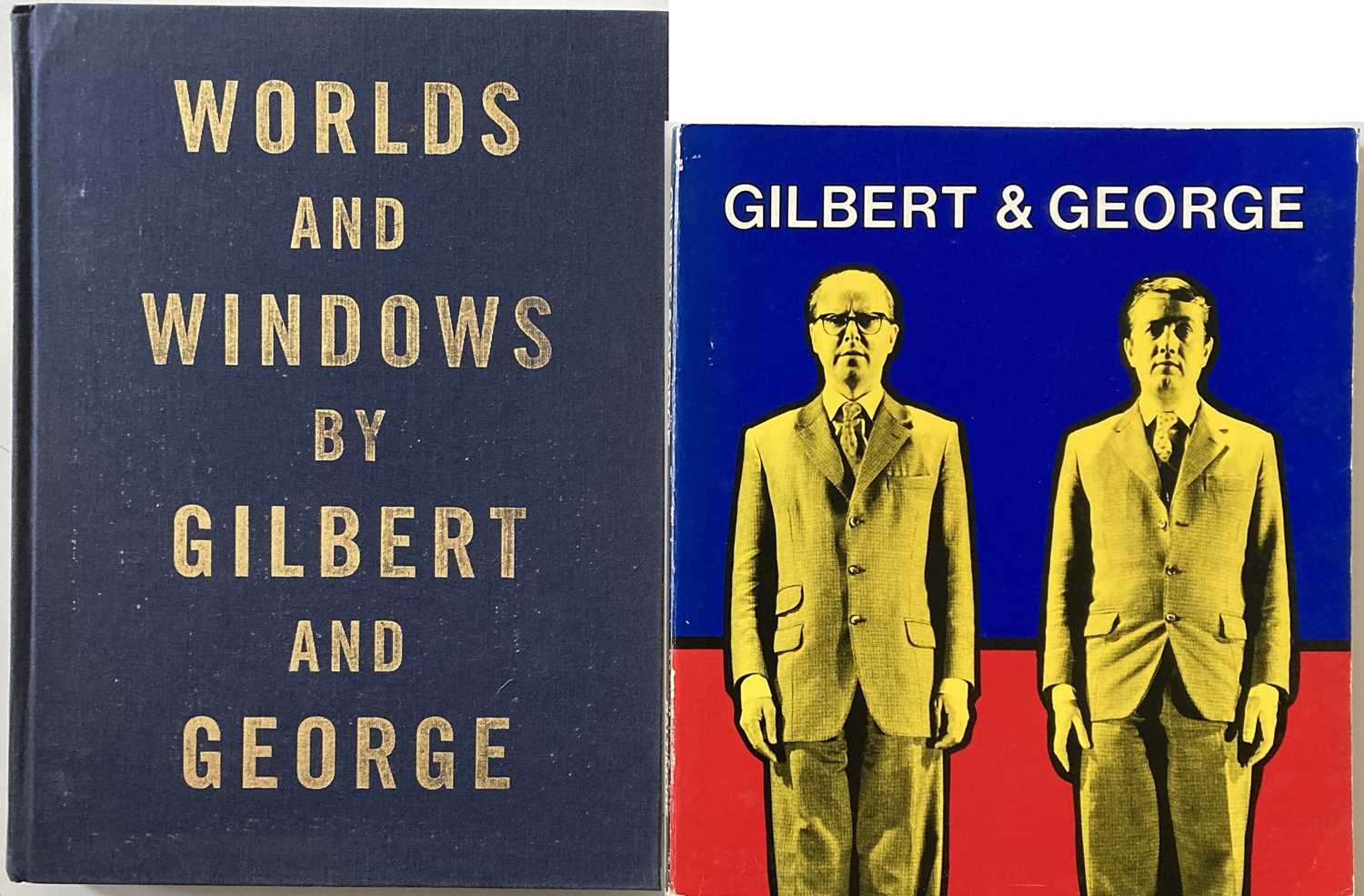 Lot 3 - GILBERT AND GEORGE SIGNED ART BOOKS.