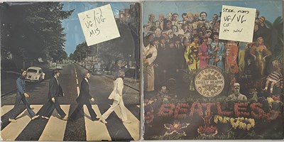 Lot 34 - THE BEATLES - STUDIO ALBUM RUN (EARLY/ORIGINAL UK COPIES)