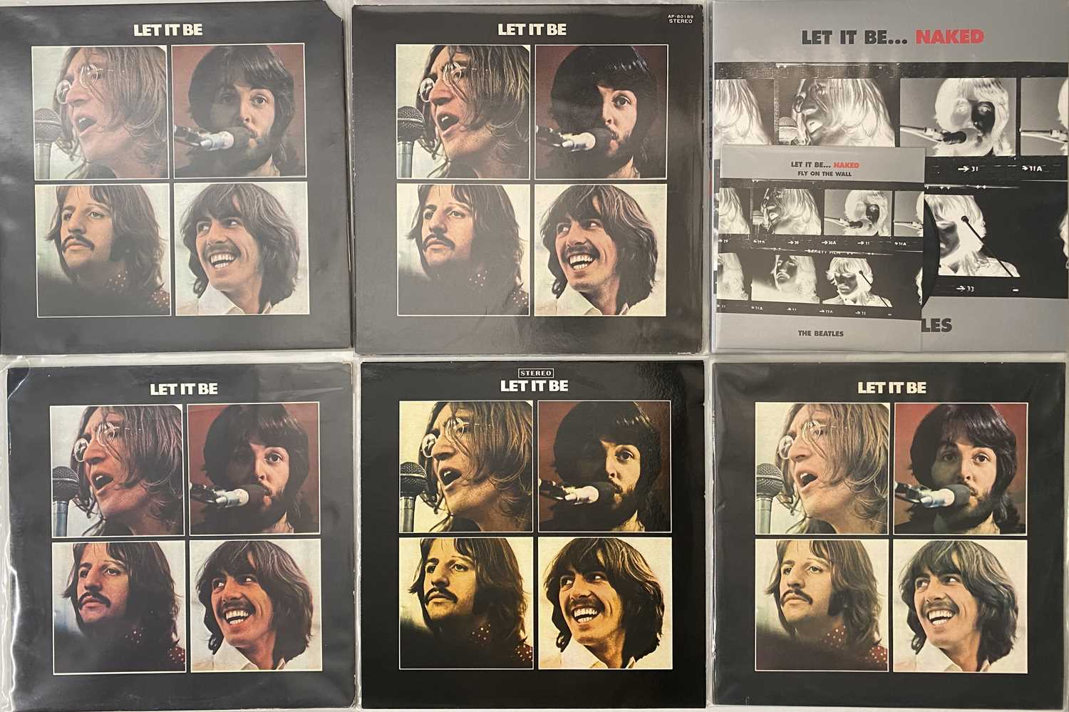 Lot 37 - THE BEATLES - LET IT BE LP COLLECTORS' PACK