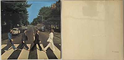 Lot 68 - THE BEATLES - WHITE ALBUM/ABBEY ROAD (EARLY/ORIGINAL UK COPIES)