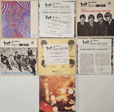 Lot 75 - THE BEATLES - 7" CHRISTMAS FLEXI DISC PACK