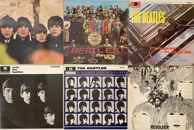 Lot 69 - THE BEATLES/RELATED - STUDIO LPs (EARLY/ORIGINAL UK PRESSINGS)