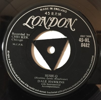 Lot 111 - DALE HAWKINS - SUSIE-Q 7'' (ORIGINAL UK LONDON RELEASE - 45-HL 8482)