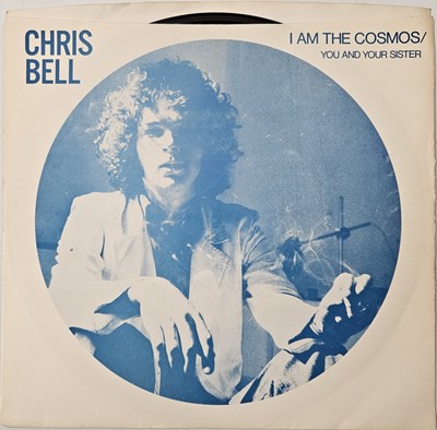 Lot 7 - CHRIS BELL - I AM THE COSMOS/ YOU AND YOUR SISTER 7" (US ORIGINAL - CAR RECORDS - CRR-6)