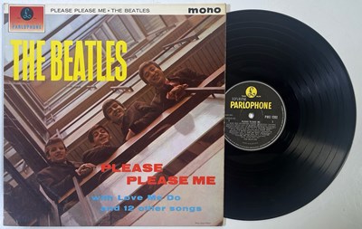 Lot 86 - THE BEATLES - PLEASE PLEASE ME LP (PMC 1202 - MONO 5TH PRESSING).