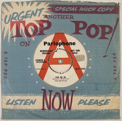 Lot 90 - THE BEATLES - LOVE ME DO 7" - ORIGINAL UK DEMO 'MCARTNEY' COPY (PARLOPHONE 45-R 4983)