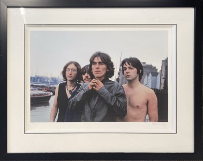 Lot 251 - THE BEATLES - TOM MURRAY SIGNED LIMITED EDITION 'MAD DAY OUT' PRINT.