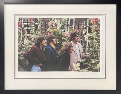 Lot 255 - THE BEATLES - TOM MURRAY SIGNED LIMITED EDITION 'MAD DAY OUT' PRINT.