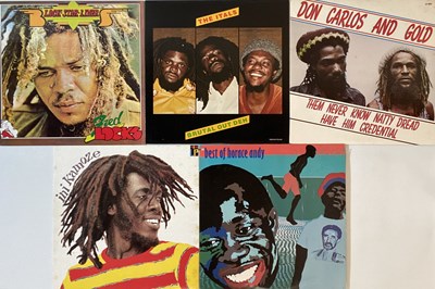 Lot 114 - REGGAE LPs (ROOTS/ROCKSTEADY/DUB) - COLLECTORS PACK