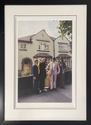 Lot 256 - THE BEATLES - TOM MURRAY SIGNED LIMITED EDITION 'MAD DAY OUT' PRINT.