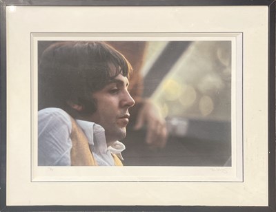 Lot 258 - THE BEATLES - TOM MURRAY SIGNED LIMITED EDITION 'MAD DAY OUT' PRINT.