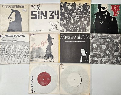 Lot 21 - PUNK/ WAVE - 7" RARITIES PACK