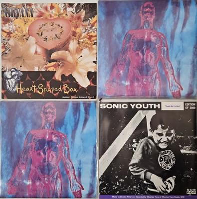 Lot 22 - NIRVANA/ SONIC YOUTH - 7" PACK