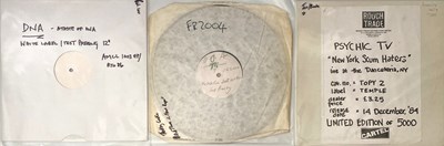 Lot 26 - INDUSTRIAL/ EXPERIMENTAL - LP TEST PRESSINGS PACK