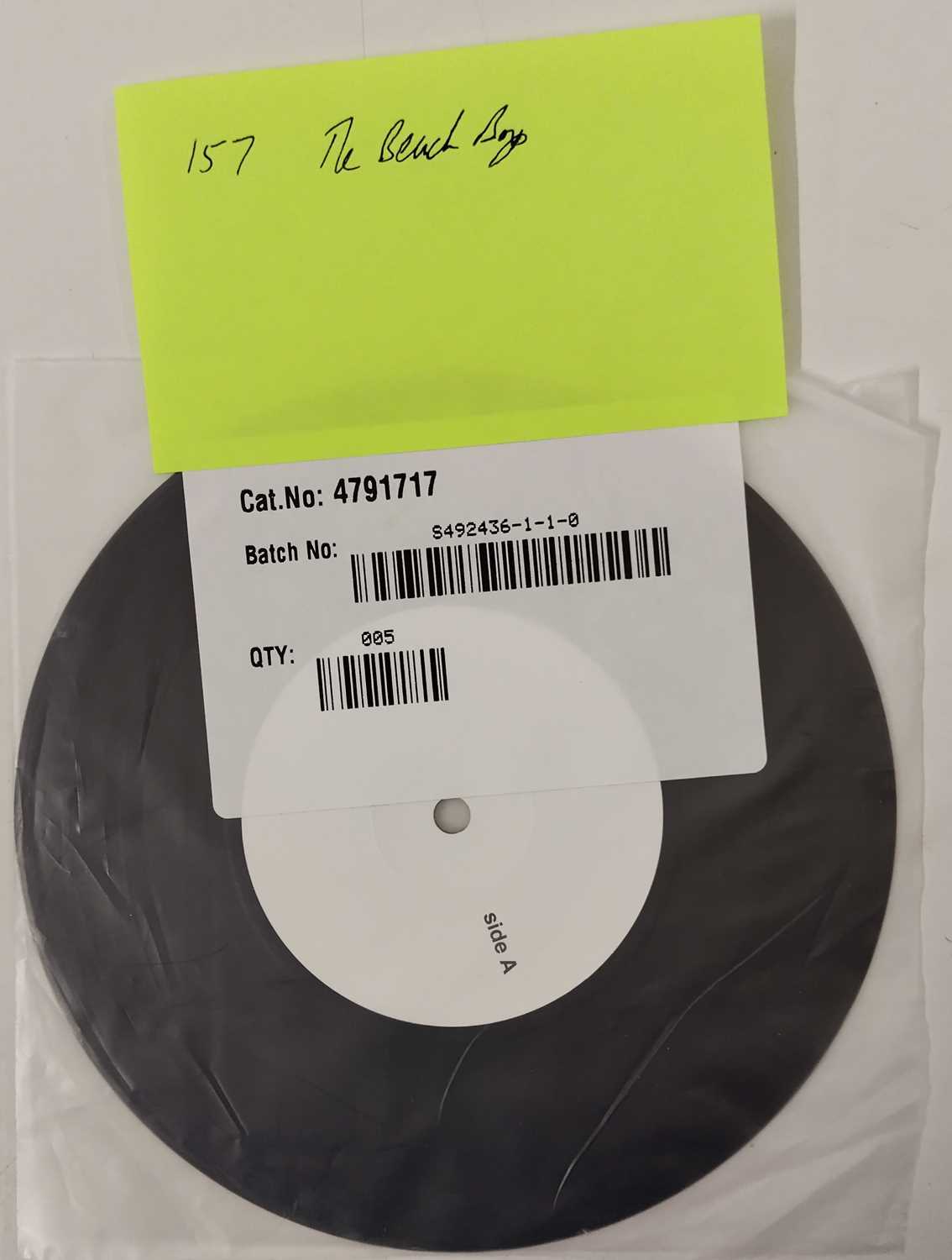 Lot 8 - THE BEACH BOYS - GOD ONLY KNOWS WHITE LABEL TEST PRESSING 7"