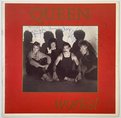 Lot 550 - QUEEN - FULLY SIGNED WORKS PROGRAMME.