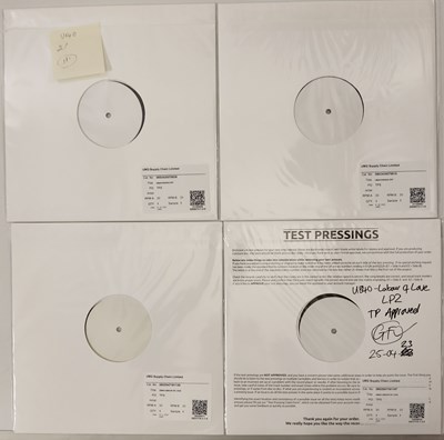 Lot 16 - UB40 WHITE LABEL TEST PRESSING PACK