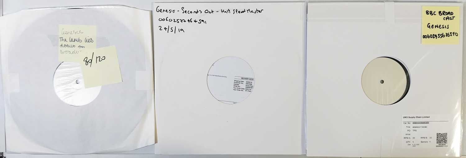 Lot 26 - GENESIS WHITE LABEL TEST PRESSING LP PACK