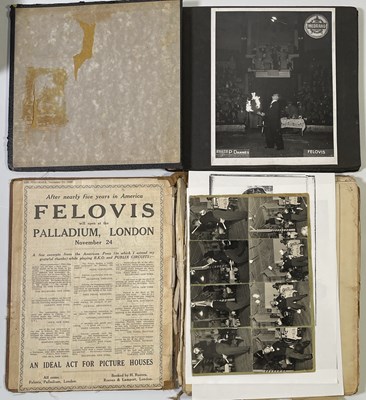 Lot 79 - JUGGLING / MAGIC / CIRCUS HISTORY - ARCHIVE OF HISTORIC MEMORABILIA RELATING TO EARLY 20TH C JUGGLER 'FELOVIS' (1891-1982))
