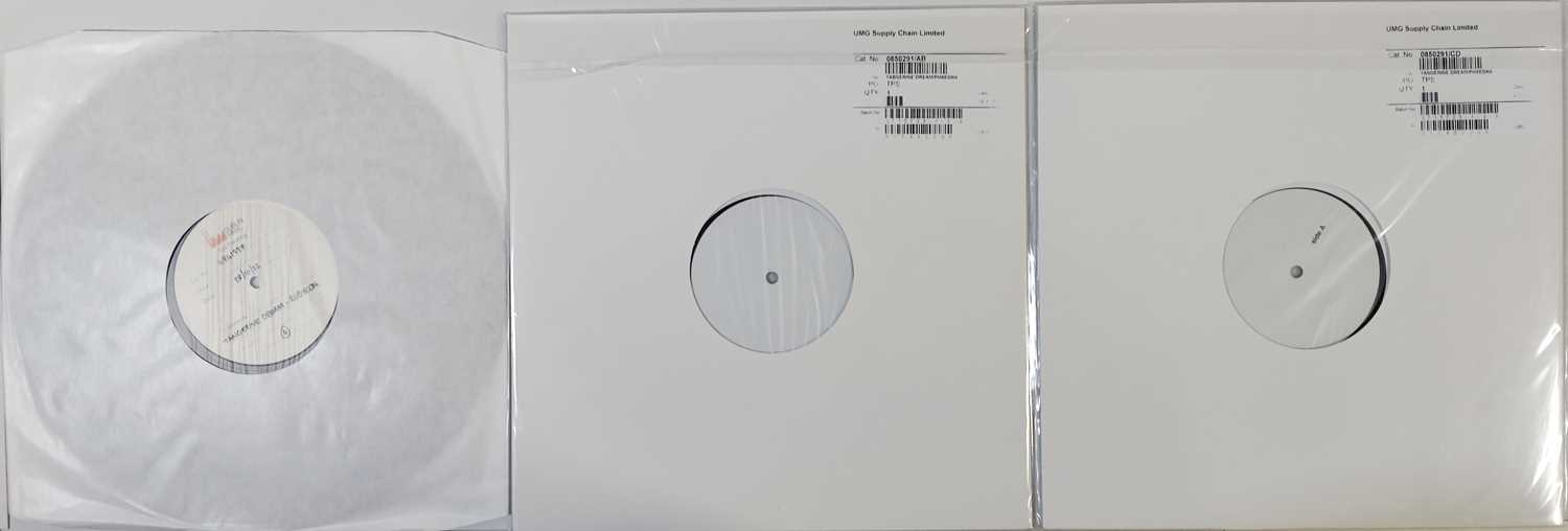 Lot 44 - TANGERINE DREAM WHITE LABEL TEST PRESSING LP PACK