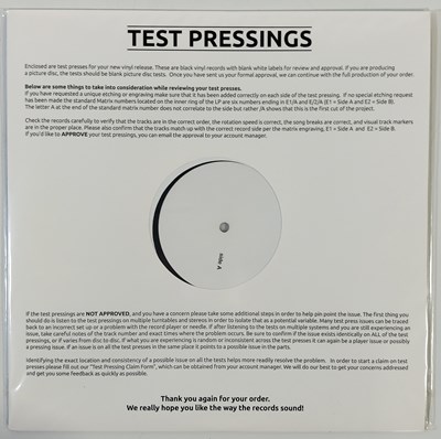 Lot 49 - THE ROLLING STONES - THEIR SATANIC MAJESTIES REQUEST WHITE LABEL TEST PRESSING LP