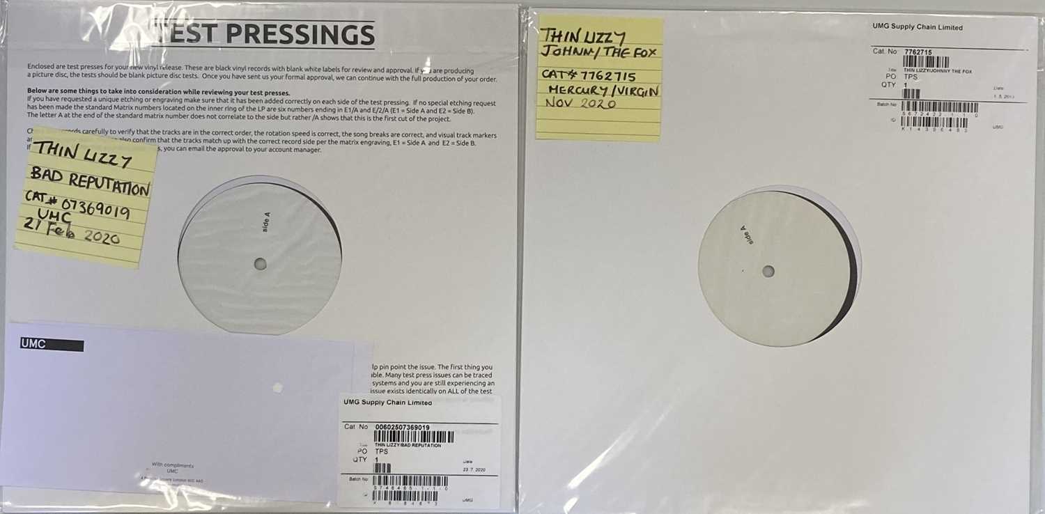 Lot 13 - THIN LIZZY - WHITE LABEL TEST PRESSING LPs (2020 RELEASES)
