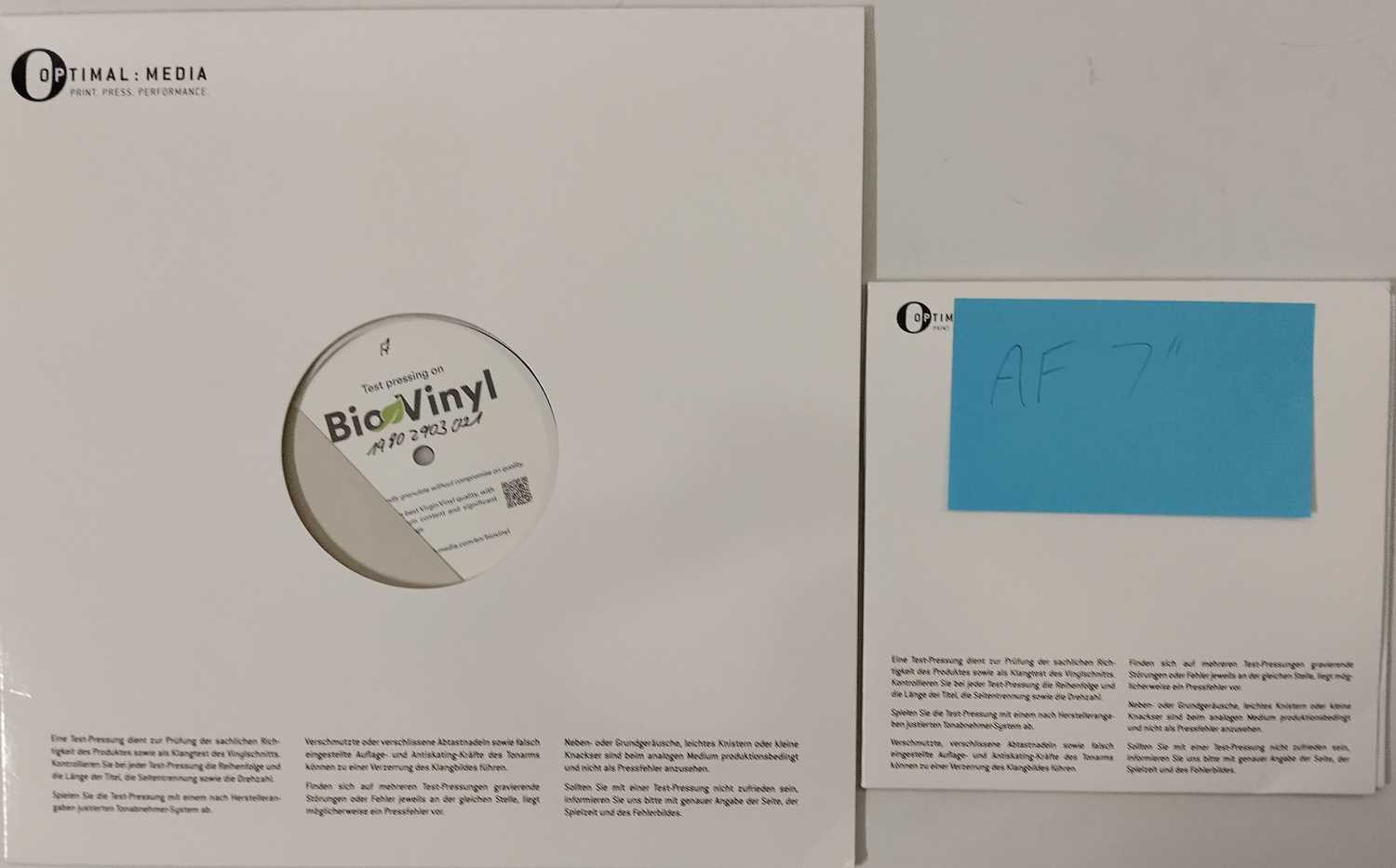 Lot 103 - ARCADE FIRE - PINK ELEPHANT WHITE LABEL TEST PRESSING LP AND 7"