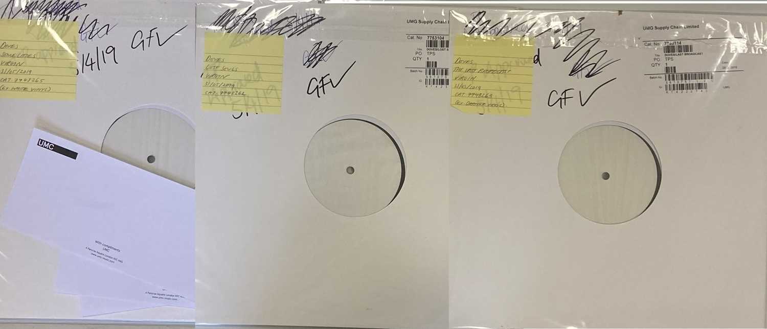 Lot 26 - DOVES - WHITE LABEL TEST PRESSING LPs (2020 RELEASES).