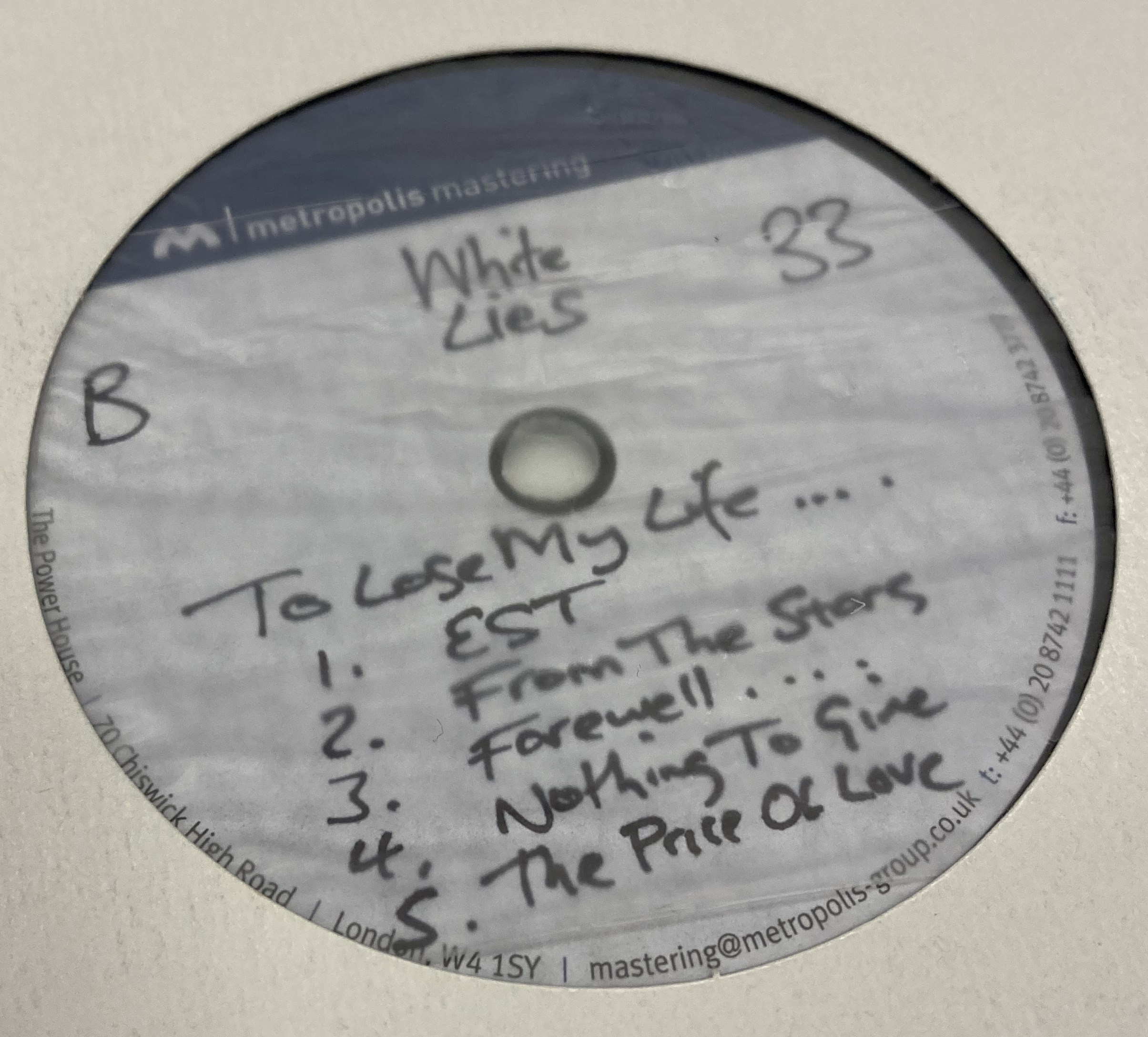 white lies lose my life